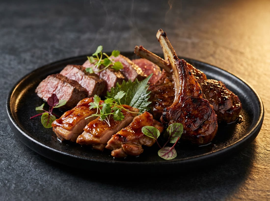 Land Lover's Feast — Land Experience set menu